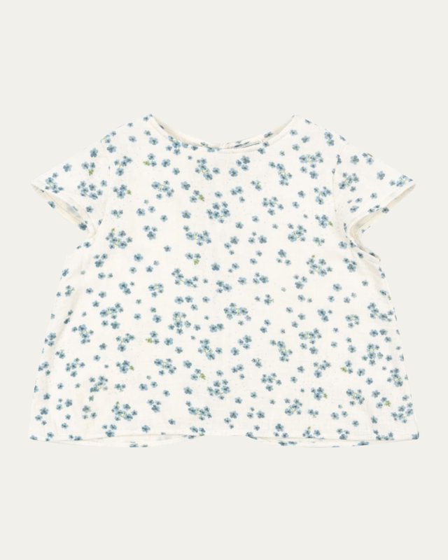 Rosie H-W x Girl's Mioblu Floral Cotton Top, Size 12M-6